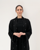 Dazzling Day to Evening Black Abaya