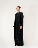 Dazzling Day to Evening Black Abaya